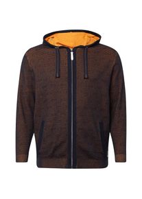 Tom Tailor, Herren Strickjacke, Navy / Apricot