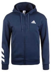 adidas Performance, Herren Kapuzenjacke, Dunkelblau / Wei&szlig;
