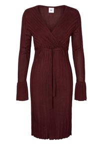 MAMALICIOUS, Damen Still-Kleid, Weinrot