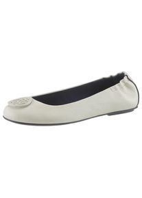 Tommy Hilfiger, Damen Ballerina 'Appleton 18A', Naturweiß