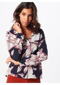 Object, Damen Bluse 'OBJSOL', Dunkelblau / Mischfarben / Rosa