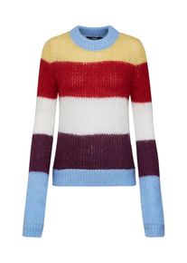 Bik Bok, Damen - Pullover & Strickjacken 'KP MELLI', Blau / Rot