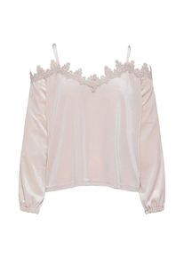 Bik Bok, Damen Off-Shoulder Shirt 'BIANCA', Beige