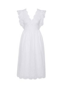 GAP, Damen Kleid, Offwhite