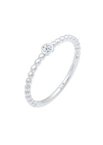 Elli Premium, Damen Verlobungsring, Silber