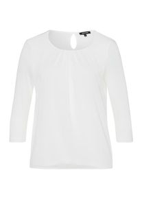 More & More MORE & MORE, Damen Blusenshirt, Weiß