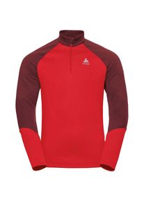 Odlo, Herren Shirt 'Planches', Rot / Weinrot
