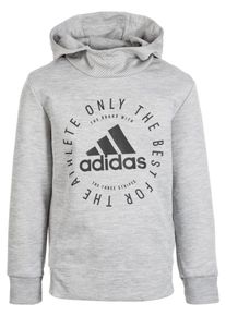 adidas Performance, Kapuzenpullover 'Sport ID', Graumeliert / Schwarz
