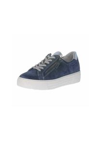 Gabor, Damen Schn&uuml;rschuhe, Marine / Silber