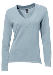 Heine, Damen V-Pullover, Opal