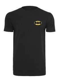 Mister Tee, Herren T-Shirt 'Batman Chest', Gelb / Schwarz
