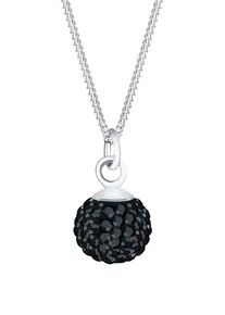 Elli, Damen Kette, Schwarz / Silber