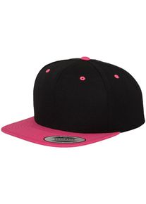 Flexfit, Damen Classic Snapback, Neonpink / Schwarz