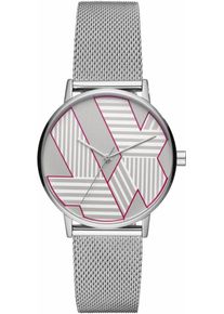 Armani Exchange, Damen Quarzuhr 'AX5549', Dunkelpink / Silber