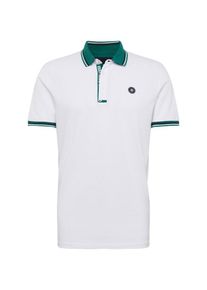 Jack & Jones JACK & JONES, Herren Polo 'JCOCHALLENGE', Grün / Schwarz / Weiß