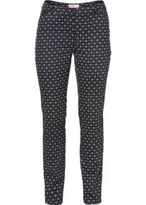 sheego Class, Damen Hose, Beige / Nachtblau