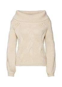 Vila, Damen Pullover, Creme