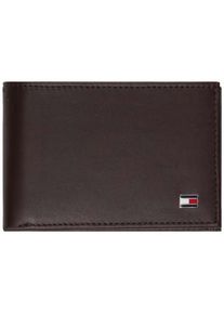 Tommy Hilfiger, Herren Portemonaie 'Eton', Kastanienbraun
