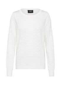 Object, Damen Pullover 'CAROLA L/S KNIT', Weiß