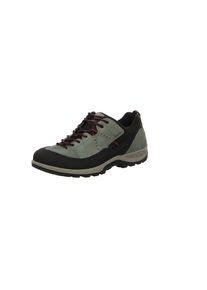 Ecco, Damen Schn&uuml;rschuhe, Grau / Schwarz