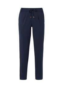 Tom Tailor Denim, Damen Stoffhose, Nachtblau / Rot