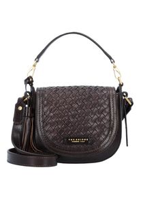 The Bridge, Damen Mini Bag Umhängetasche 'Salinger' Leder 20 cm, Schoko