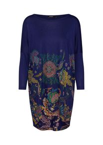 Desigual, Damen Shirt 'TS_CASSIDY', Dunkelblau / Mischfarben