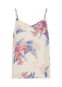 minimum, Damen Top, Creme / Blau / Rot