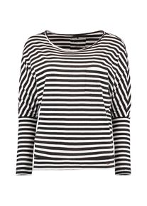 O`Neill O'NEILL, Damen Shirt 'LW ESSENTIALS STRIPED TOP', Schwarz / Weiß