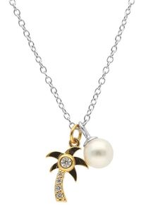 Firetti, Damen Kette, Gold / Silber / Weiß