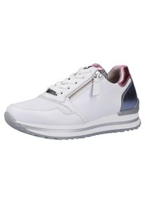 Gabor, Damen Sneaker, Dunkelblau / Pink / Weiß