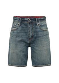 Superdry, Herren Shorts 'Conor Taper', Blue Denim