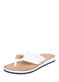 Tommy Hilfiger, Damen Zehentrenner 'M1285ONICA 14D3', Weiß