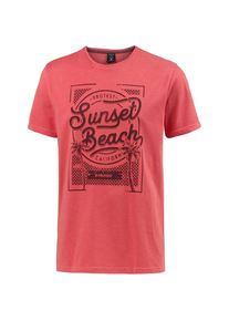 Protest, Herren 'STONE' T-Shirt, Pastellrot