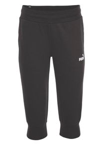 Puma, Damen Sweathose 'ESSENTIAL CAPRI SWEAT PANTS TR', Schwarz