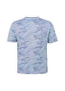 Tom Tailor, Herren T-Shirt, Blaumeliert