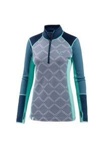 KARI TRAA, Damen Laufshirt 'Rett', Blau / T&uuml;rkis / Dunkelblau