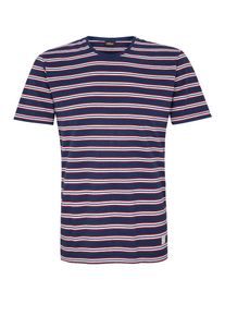 s.Oliver BLACK LABEL, Herren T-Shirt, Blau / Rot / Weiß