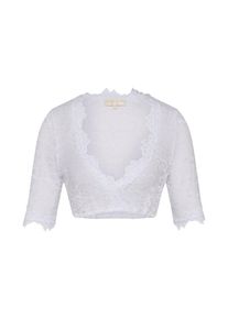 Kr&uuml;ger Dirndl Kr&uuml;ger Madl, Damen Dirndl Bluse, Wei&szlig;