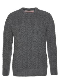 Superdry, Herren Pullover 'Jacob', Graumeliert
