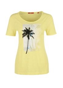 s.Oliver RED LABEL, Damen Jerseyshirt, Gelb