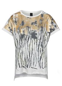 Heine, Damen T-Shirt, Creme / Mischfarben