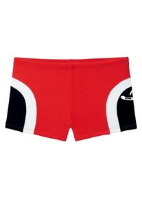 Chiemsee, Herren Boxer-Badehose, Rot / Schwarz / Wei&szlig;