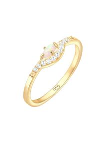 Elli, Damen Ring 'Opal', Gold