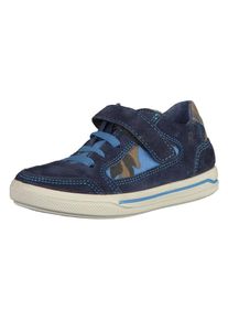 Ricosta, Sneaker, Rauchblau / Dunkelblau / Braun