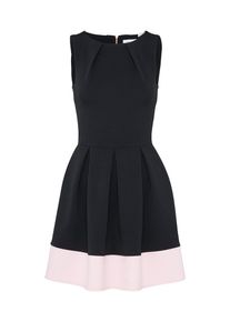 Closet London, Damen Cocktailkleid, Rosa / Schwarz