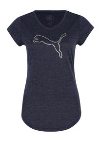 Puma, Damen Sport-Shirt 'Heather Cat', Dunkelblau