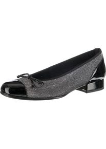 Gabor, Damen Ballerinas, Grau / Schwarz