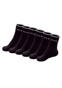H.I.S. H.I.S, Herren Sportsocken (6 Paar), Schwarz / Wei&szlig;