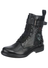 Mjus, Damen Stiefeletten, Schwarz